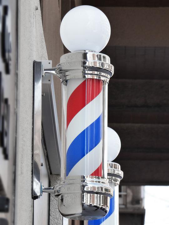 Poste barbero, barberia, logo barberia